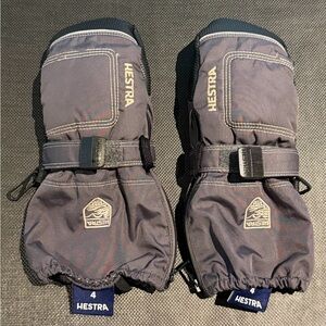 Hestra Baby Zip Long Mitten Size 4